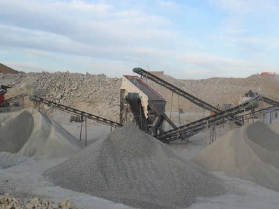 combination of jaw and cone and screen plant powerscreen